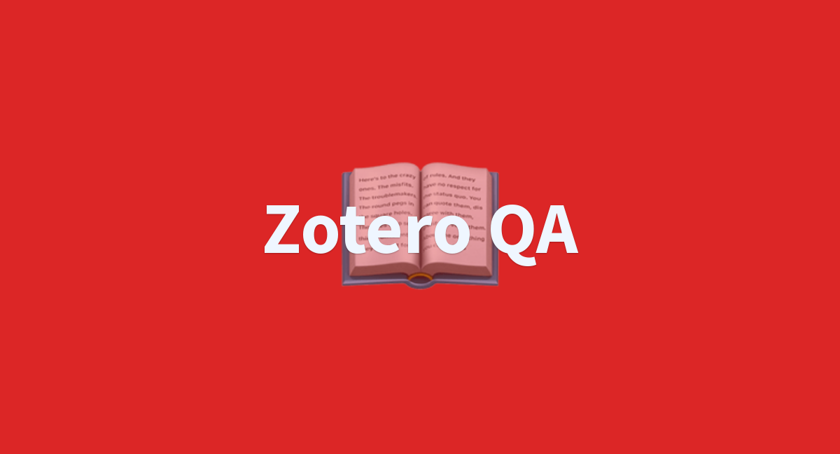 Zotero Q&A